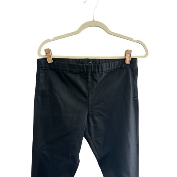 Joes Jeans “The Legging” Large Pull On Ankle Zip Skinny Black #3795 - Picture 2 of 13